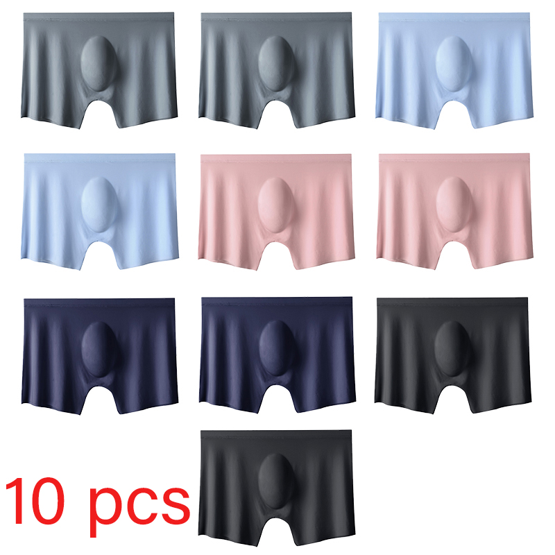 Boxer Shorts Modal - 10 pçs/lote verão masculino boxers de