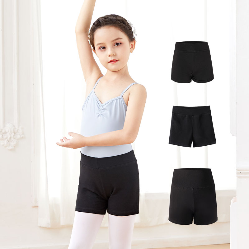Boxer Brief Pack Cotton - Meninas calções de dança calças de