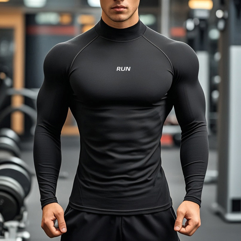 Camiseta masculina de manga co - T Shirt Tight Fit avaliação e preço