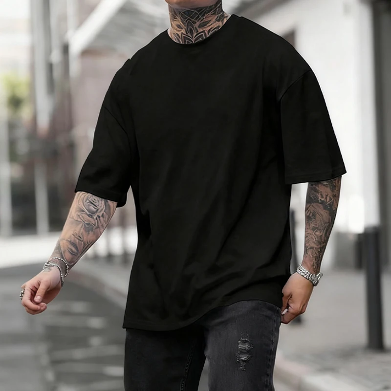 Camiseta de Algodão Pesado de  - Undershirt Crew Neck avaliação e preço