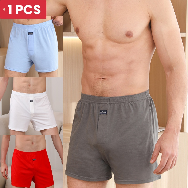 1 pçs roupa interior masculina - Boxer Brief Pack Cotton avaliação e preço