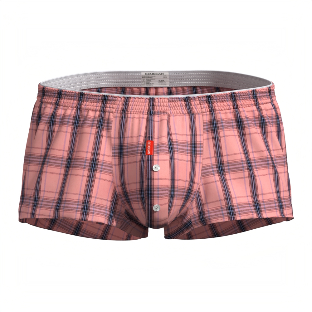 Shorts planos masculinos, shor - Boxer Brief Pack Cotton avaliação e preço