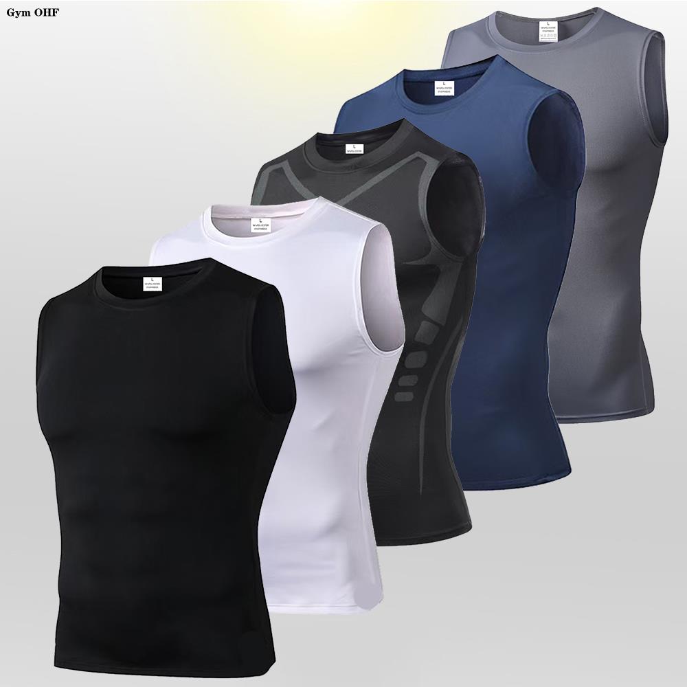 Regatas de compressão masculin - Sleeveless Undershirt avaliação e preço