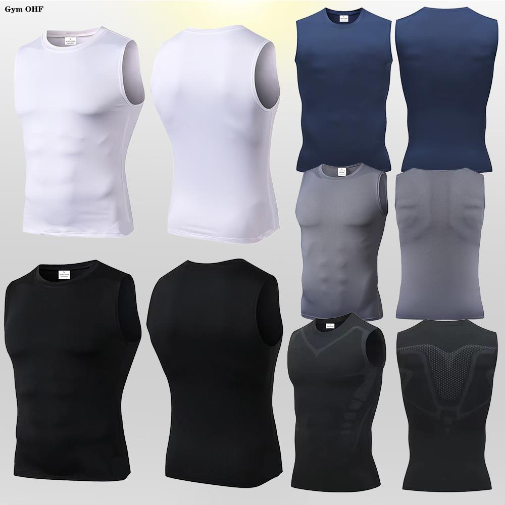 Regatas de compressão masculin - Sleeveless Undershirt avaliação e preço