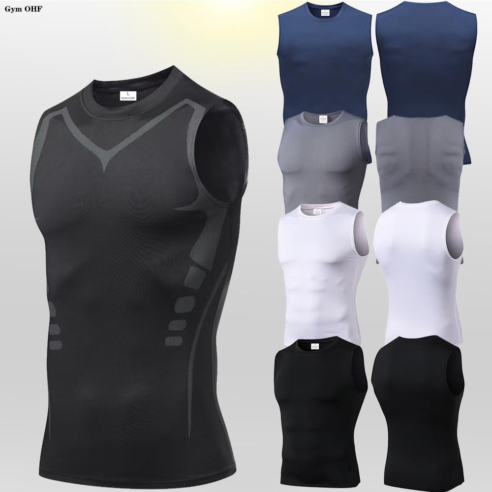 Regatas de compressão masculin - Sleeveless Undershirt avaliação e preço