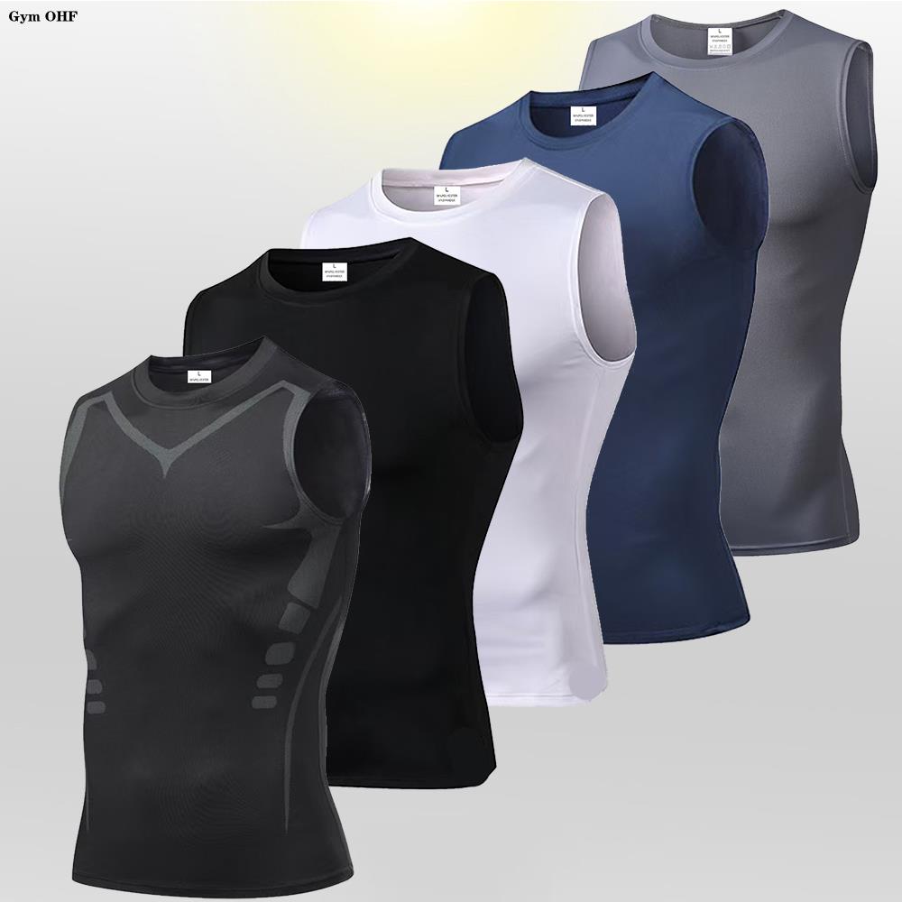 Regatas de compressão masculin - Sleeveless Undershirt avaliação e preço